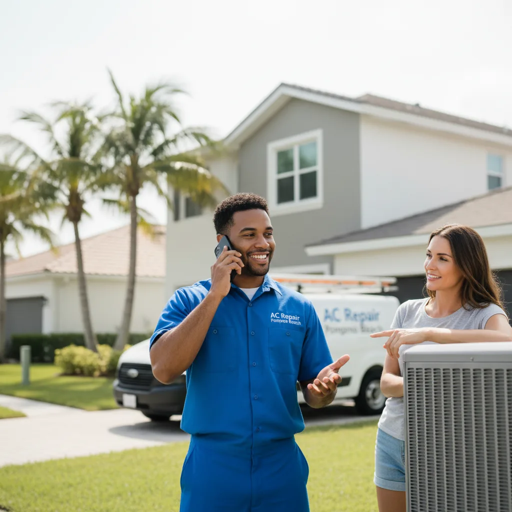 AC Repair Pompano Beach customer support in Bois D Arc